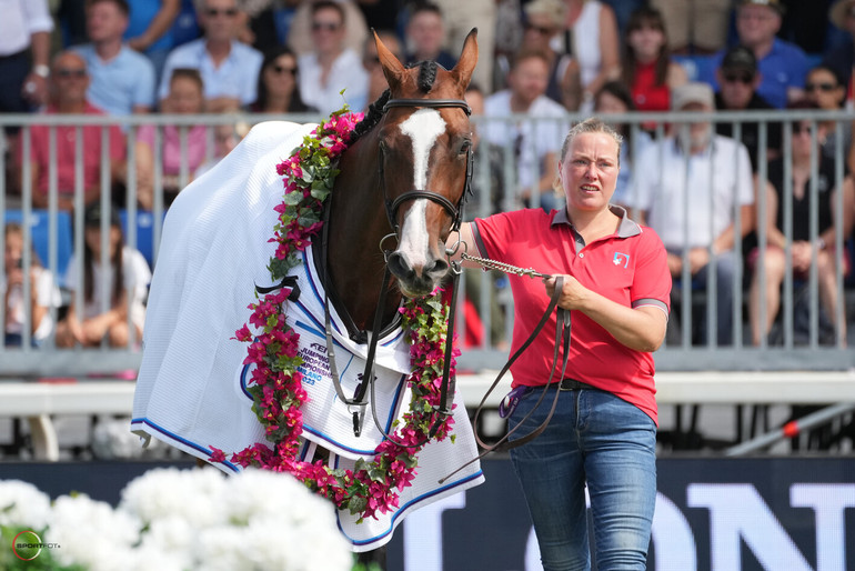 FEI Jumping European Championship Milano_ Dynamix de Belhêmen(C) Sportfot