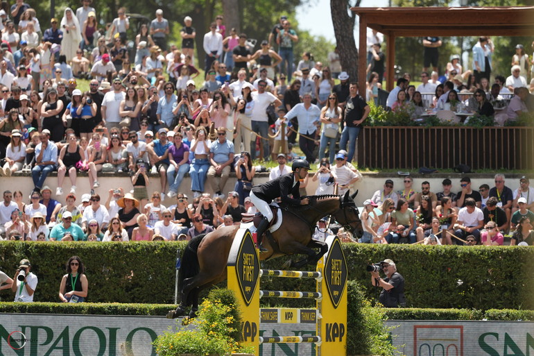 CSIO Rome - Lancelotta 7ème du ROLRX Grand-Prix_ (C) Sportfot 