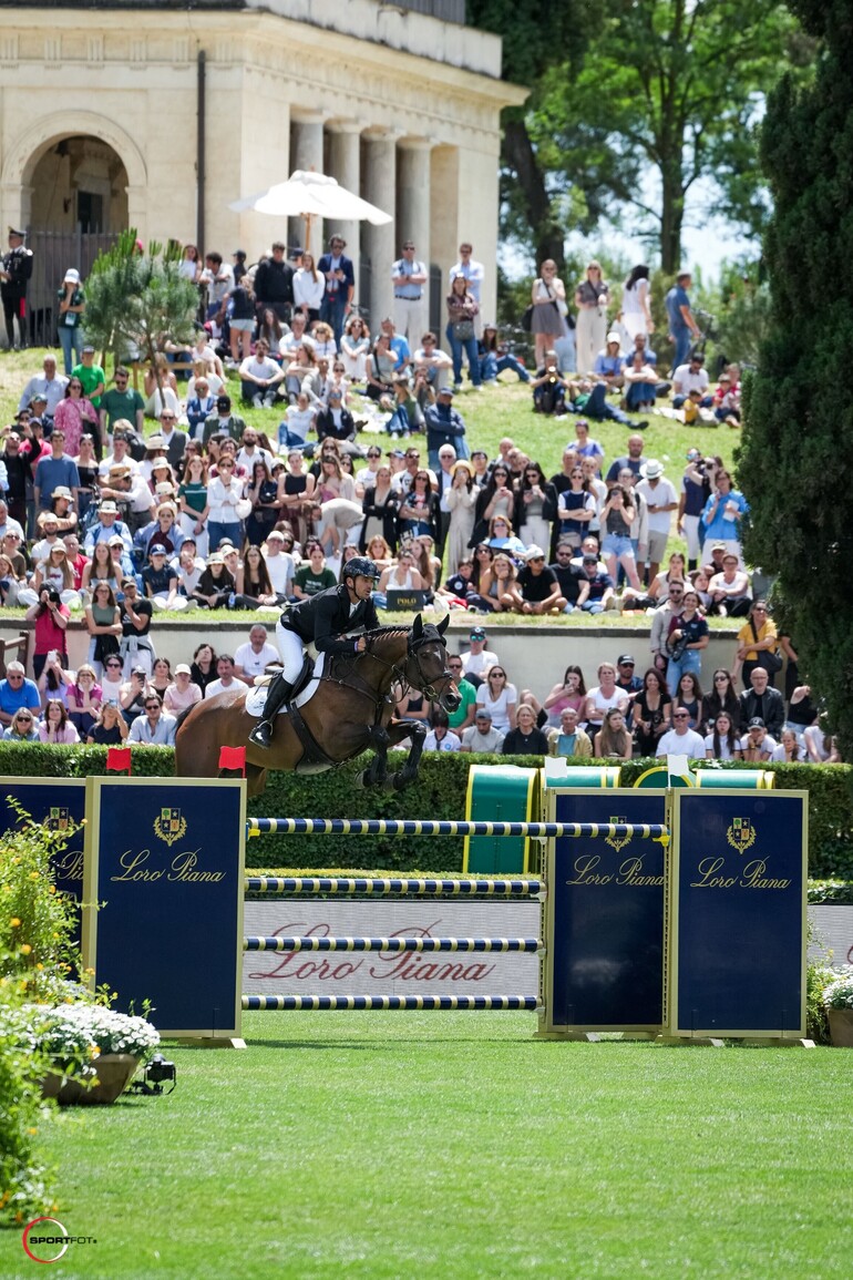CSIO de Rome, l'un des plus beau concours du monde Lancelotta, Steve Guerdat; (C) Sportfot