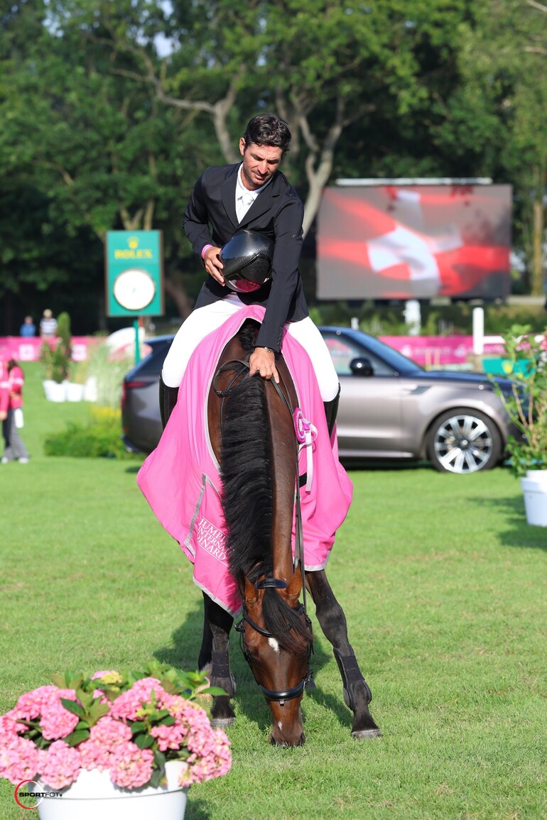 La première journée du CSI 5* de Dinard a souri à Steve et  Looping Luna qui se sont adjugées adjugés l’épreuve d’ouverture (C) sportfot