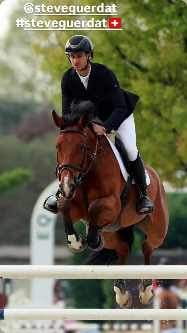  Hadj de la Blinière, des débuts remarqués sur la scène 5*, avec des parcours sans faute lui permettant de se classer aux 2ème et 4ème places,(C) privé