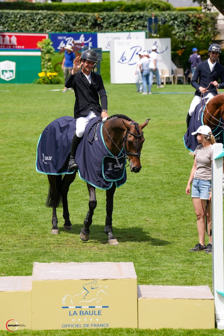 Lancelotta, déjà gagnante cette année aux CSIO5* de la Baule (C) Sportfot