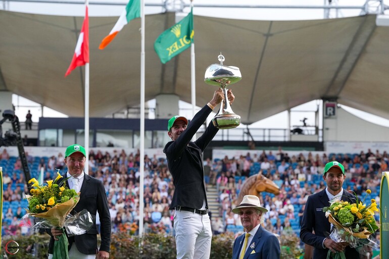 CSIO 5* de Dublin : le Rolex Grand Prix d'Irlande pour Steve Guerdat et Iashin, étincelants (Sportfot)