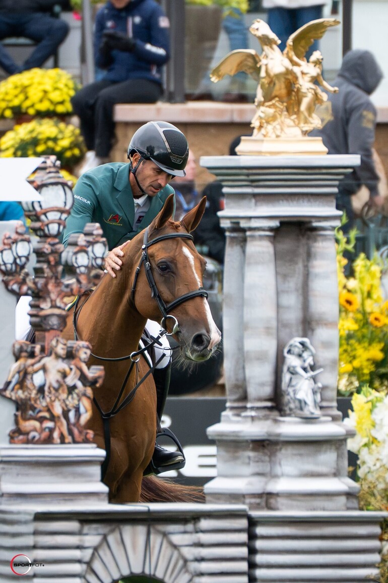 Steve et Albführen's Iashin Sitte ont décroché une formidable troisième place dimanche dans le Grand- Prix CDKC international Preented By Rolex de Calgary, au Canada. (C) sportfot
