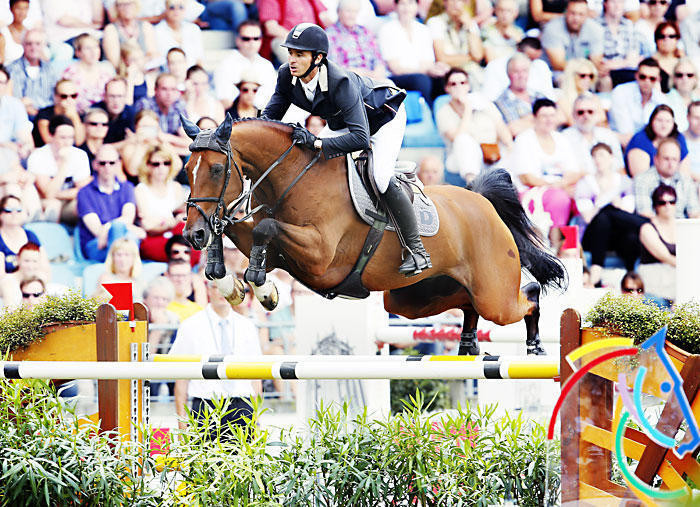 Nino des Buissonnets au CSIO de Rome - copyright (C) T.Van Halle