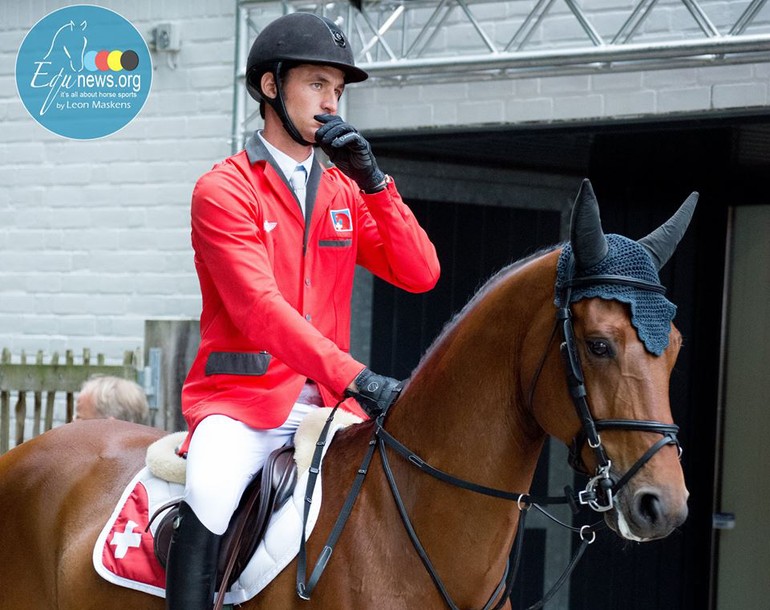 Steve Guerdat jumped clear in the qualifying competition.