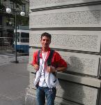 Steve à la Gare de Zürich